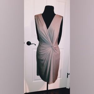 MAX STUDIO Sleeveless Grey Dress - Size Small